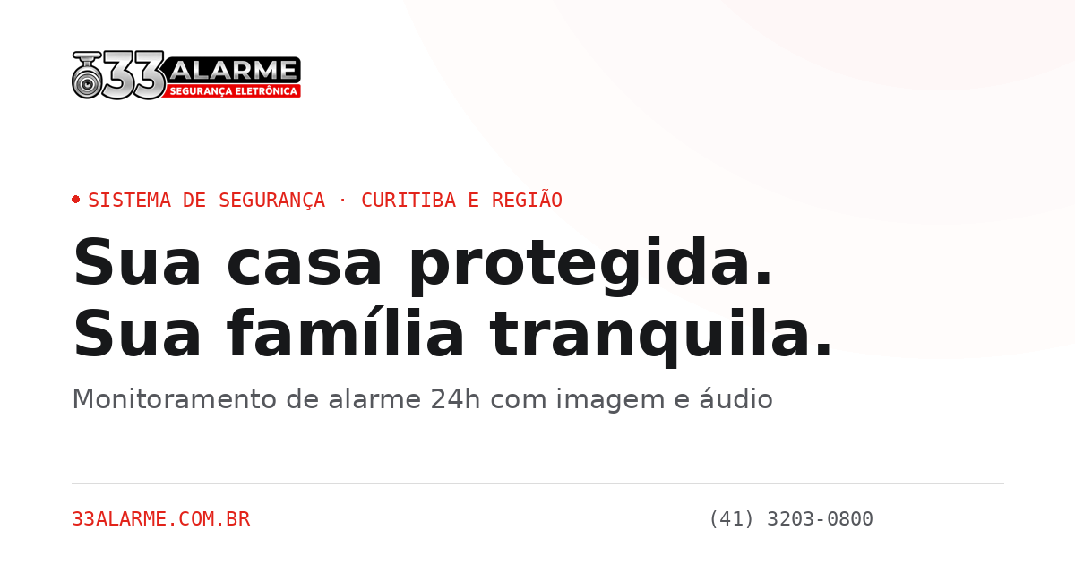 Foto da empresa 33 Alarme